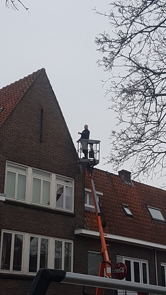  stormschade dak De Meern